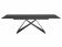 Стол обеденный SIGNAL WESTIN Ceramic Sahara Noir черный/черный мат 160-240/90