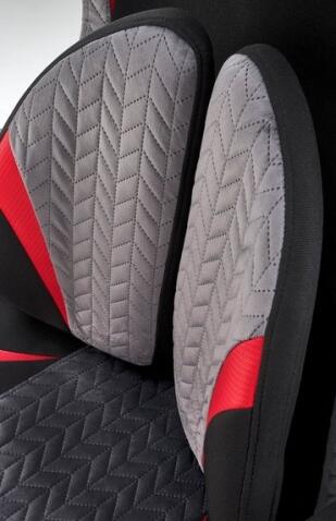 Кресло компьютерное HALMAR JENSEN черный/серый/красный