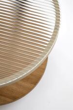 Стол журнальный HALMAR KAMALA натуральный/черный