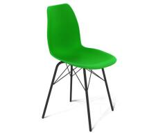 Стул Sheffilton SHT-ST29/S64 зеленый ral6018/черный муар