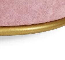 Банкетка Sheffilton SHT-B6 артикул Б-13 пыльная роза/золото
