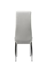 Стул ВВР Арни серый, велюр