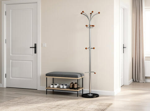 Вешалка HALMAR W46 серебристая