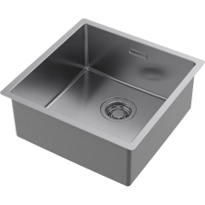 Кухонная мойка из нержавейки Omoikiri Tadzava 44-U/I-IN Quadro нержавеющая сталь