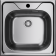 Кухонная мойка из нержавейки Omoikiri Saru 48-IN нержавеющая сталь