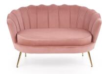 Софа HALMAR AMORINITO XL светло-розовый/золотой