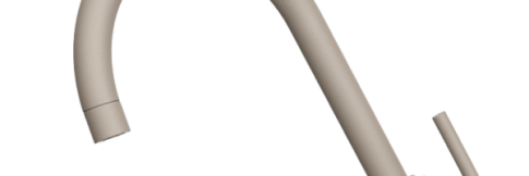 Смеситель для кухни Omoikiri Shinagawa-P-SA бежевый