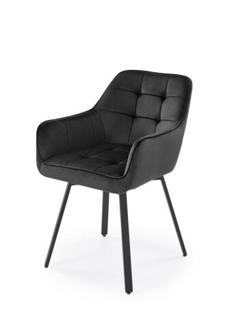 Стул HALMAR K588 черный/черный
