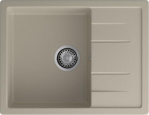 Кухонная мойка GRANFEST QUADRO Q-650L топаз