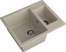 Кухонная мойка GRANFEST QUADRO Q-610K топаз