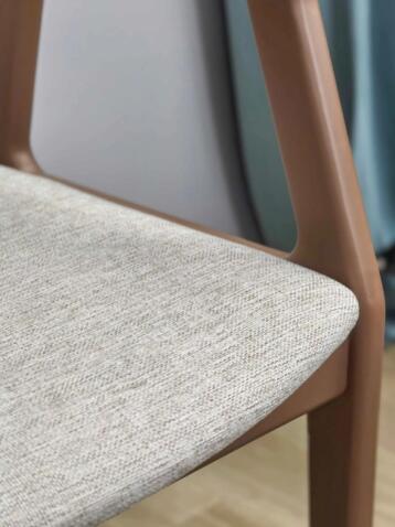 Стул Sheffilton SHT-S202 светлый беж/коричневый