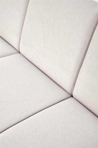 Диван HALMAR MILANO 3S tap. Castel 04 светло-бежевый/орех