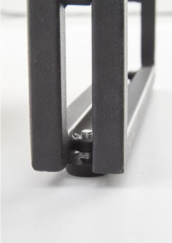 Консоль HALMAR BOLIVAR KN-1 дуб золотой/черный, 90/35/76