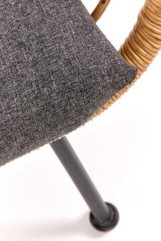 Софа HALMAR IKARO XL натуральный/черный