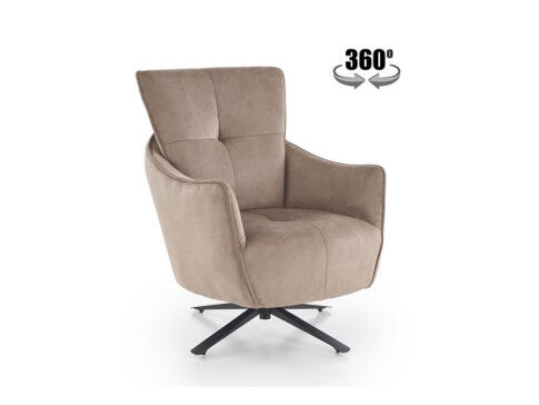 Кресло HALMAR SCAMPI капучино