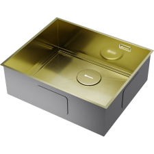 Кухонная мойка из нержавейки Omoikiri Kasen 53-26-INT-LG светлое золото