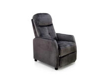 Кресло HALMAR FELIPE 2 раскладное, черный/венге