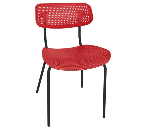 Стул Sheffilton SHT-S85М артикул СТ-208 красный/черный муар Стул Sheffilton SHT-S85М артикул СТ-208 красный/черный муар