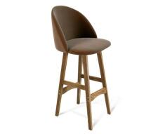 Стул барный Sheffilton SHT-ST35/S65 кофейный ликер/брашированный коричневый