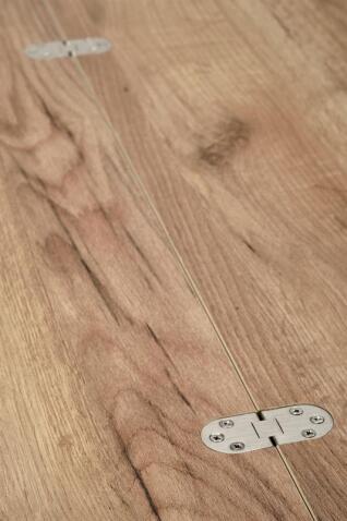 Стол обеденный HALMAR GRACJAN дуб крафт 80-160/80