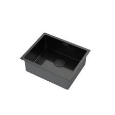 Мойка ARFEKA ECO AR 550*450  POP-UP BLACK PVD NANO DECOR MILLET GRAINS
