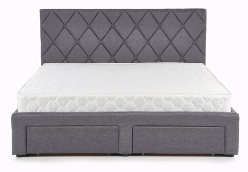 Кровать HALMAR BETINA серый, 160/200