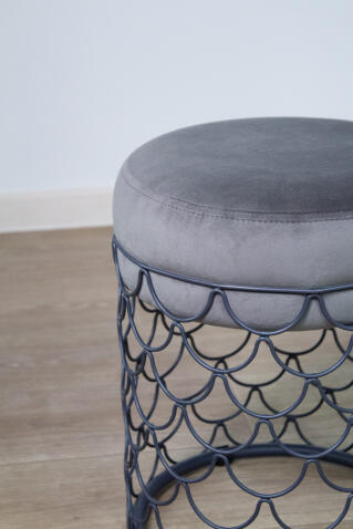 Банкетка Sheffilton SHT-B13 угольно-серый/графит муар