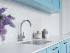 Кухонная мойка из нержавейки Omoikiri Omi 49-U/I-IN нержавеющая сталь