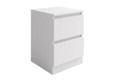 Тумба прикроватная ДСВ (МС Мори) ТПМ 400.2 (МП/3) Белый