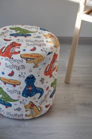 Банкетка Sheffilton KIDS SHT-B12 артикул Б-14 диномикс