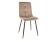 Стул SIGNAL IVO Velvet Bluvel 40 темно-бежевый/черный