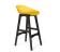 Стул барный Sheffilton SHT-ST19/S65 желтый/венге