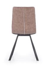 Стул HALMAR K280 коричневый/черный