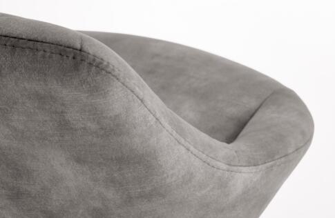 Стул барный HALMAR H102 серый/черный