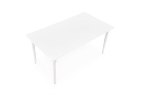 Стол обеденный HALMAR NELSON белый/белый 160-200/90