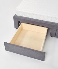 Кровать HALMAR BETINA серый, 160/200