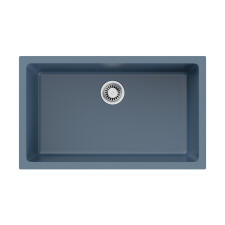 Кухонная мойка из керамики Omoikiri Okinoshima 76-U/I-SB Natceramic/smoky blue Кухонная мойка из керамики Omoikiri Okinoshima 76-U/I-SB Natceramic/smoky blue