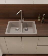 Смеситель для кухни GRANFEST QUARZ Z-5421 песочный