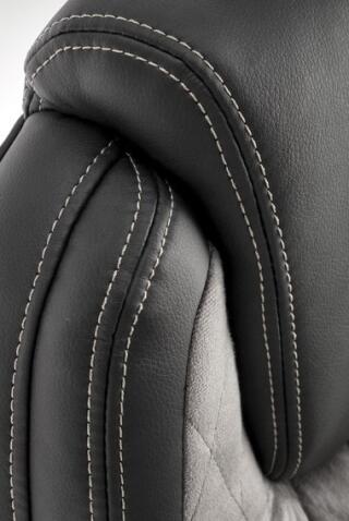 Кресло компьютерное HALMAR GANDALF черный/серый