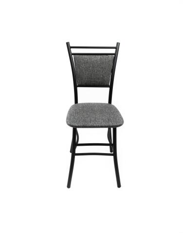 Стул ВВР Мажор серый/черный, рогожка