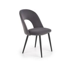 Стул HALMAR K384 серый/черный