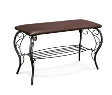 Банкетка Sheffilton Грация 685 артикул Б-685 черный/коричневый