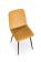 Стул HALMAR K525 горчичный/черный