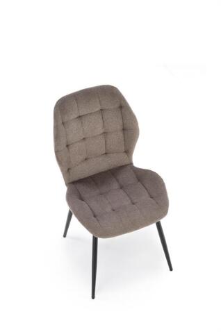 Стул HALMAR K548 серый/черный