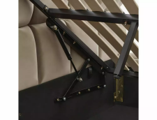 Кровать SIGNAL PARMA Velvet Bluvel 40 темно-бежевый 160/200