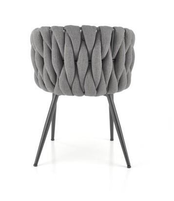 Стул HALMAR K516 серый/черный