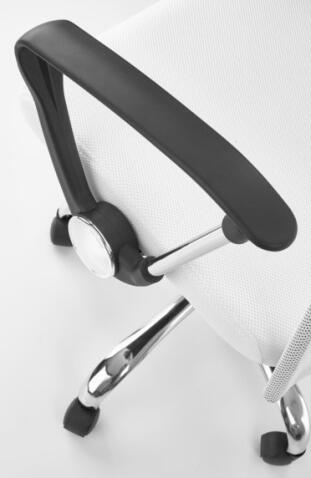 Кресло компьютерное HALMAR VIRE белый/хром