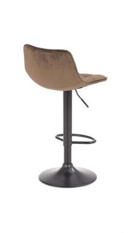 Стул барный HALMAR H95 бежевый/черный