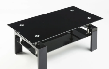 Стол журнальный SIGNAL LISA II черный/черный лак