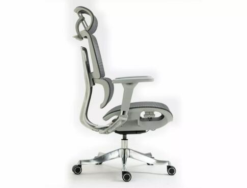 Кресло компьютерное SIGNAL WINNER LUX серый/хром